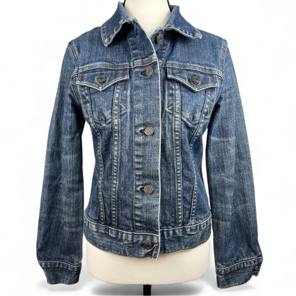 GAP Medium Wash Women’s Denim Jean Jacket | S